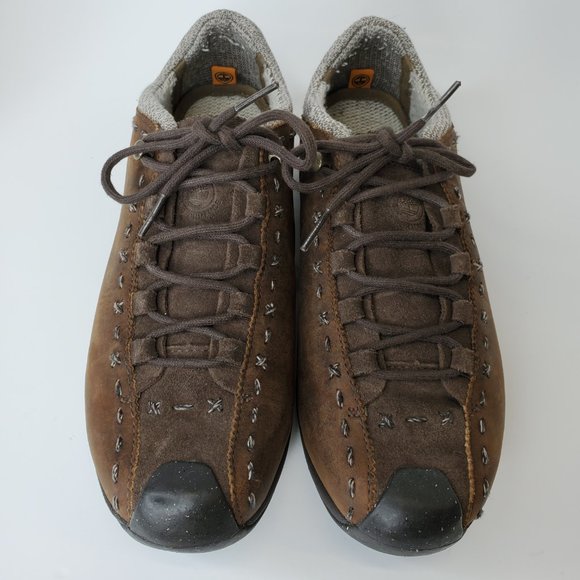 Timberland Smartwool Womens Size 7.5 Leather Hiking Shoe Brown Waterproof. - Picture 8 of 15